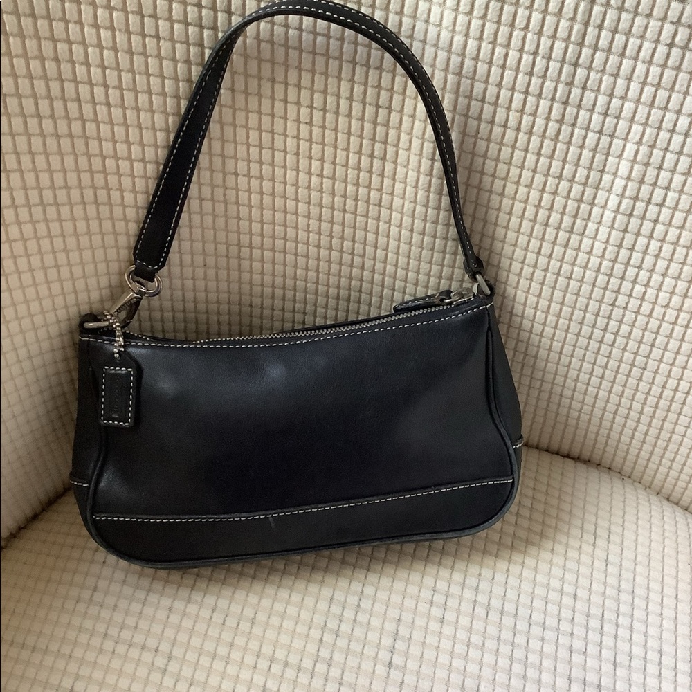 Coach mini purse in black